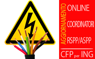 Corso Rischio elettrico (Aggiornamento Coordinatori-RSPP) con crediti per Ingegneri